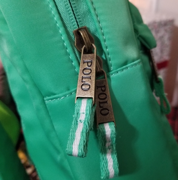 NEW! Polo Ralph Lauren Mint Green Backpack NWT main image 6
